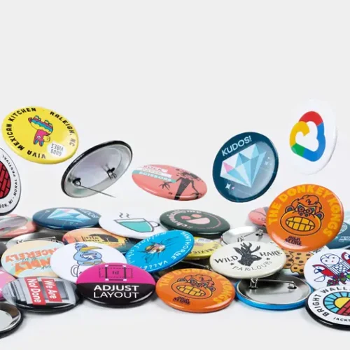 2.25" Round buttons