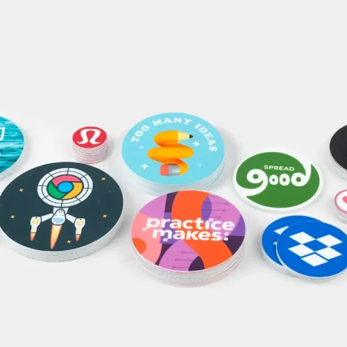 Circle stickers