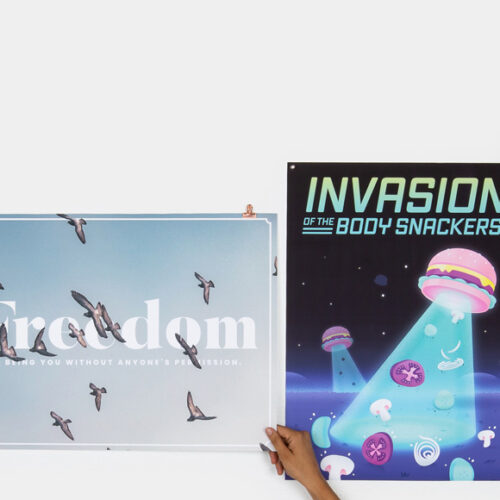 Custom posters