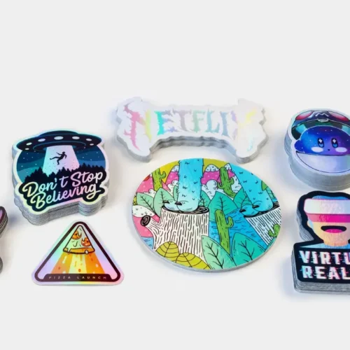 Holographic stickers