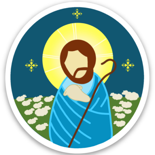 large-1049.png Christ the Good Shepherd Statue