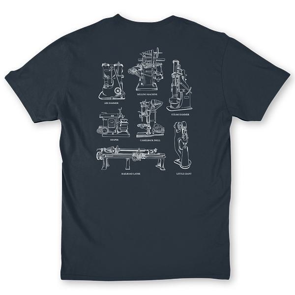 large-1061.png HLW Shirt with Machine Print on Back