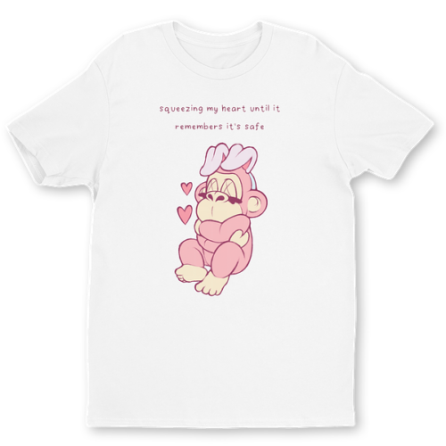 large-1085.png Heart is Safe T-shirt by Abundantia is Bored