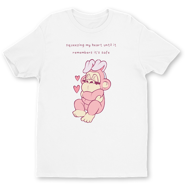 Heart is Safe T-shirt by Abundantia is Bored