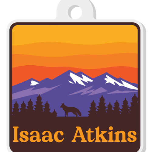 large-117.png Fox Logo Keychain