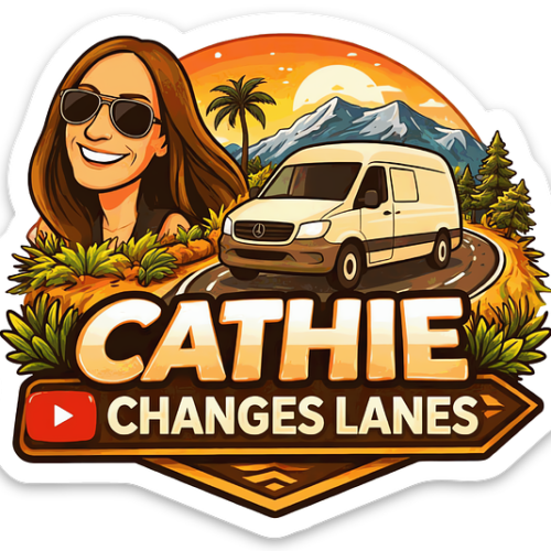 large-267.png Cathie Changes Lanes Sticker