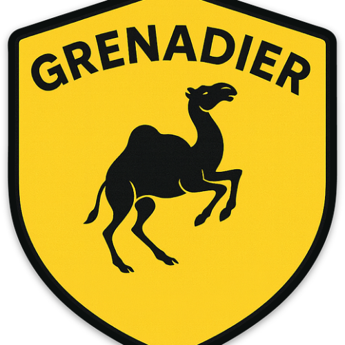 BlackandYellow GrenadierShield 3x4