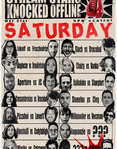 Knocked Offline Saturday