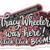 Tracy Wheeler 'Was Here' Canvas Print