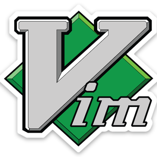 large-400.png Vim Logo Stickers