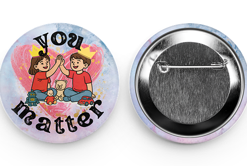 You Matter Encouragement Pin - Positive Affirmation Gift