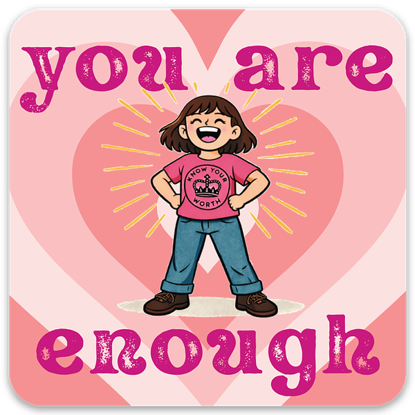 Affirmation Sticker Pack - 6 Designs for Positivity and Encouragement