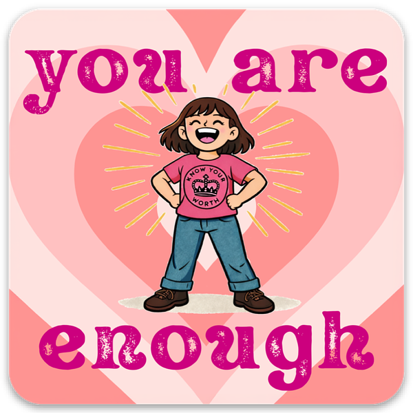 Girl Affirmation Sticker Pack - 4 Designs