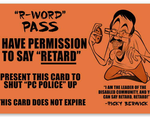 R-WORD PASS Magnets