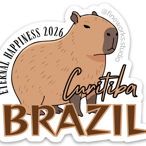 Brazil Flag Sticker