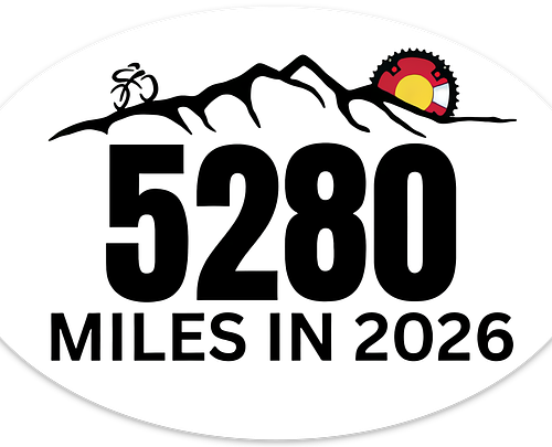 5280 Oval Sticker 4" x 6"