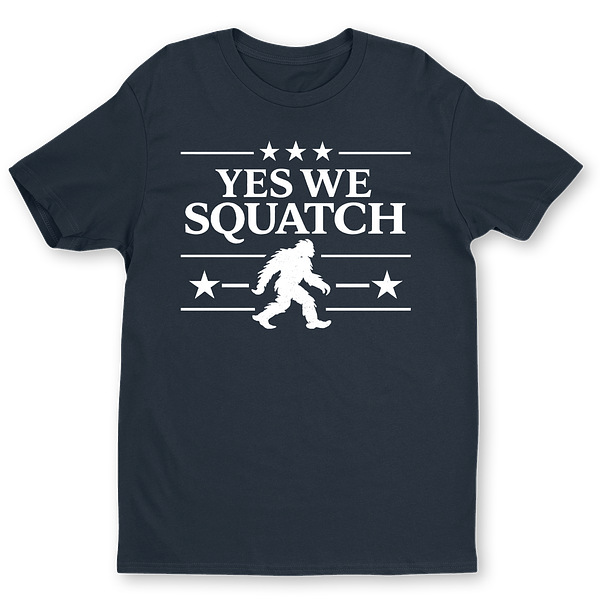large-581.png Yes We Squatch Logo T-Shirt