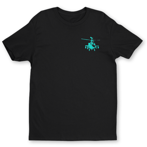 GUNSHIP Tee with Front and Back Print