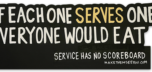 If Each One Serves One