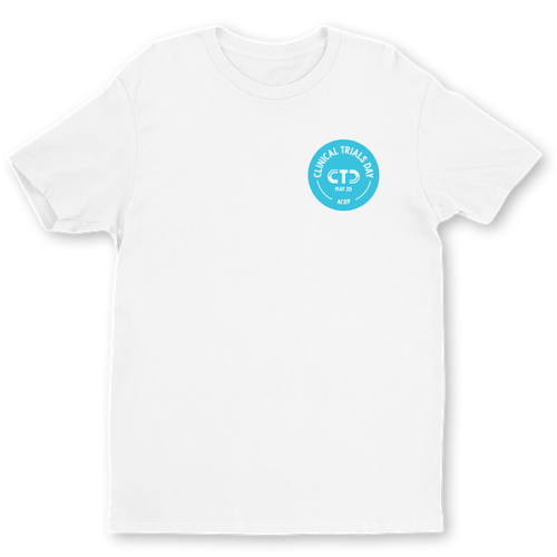 White Clinical Trials Day T-Shirt