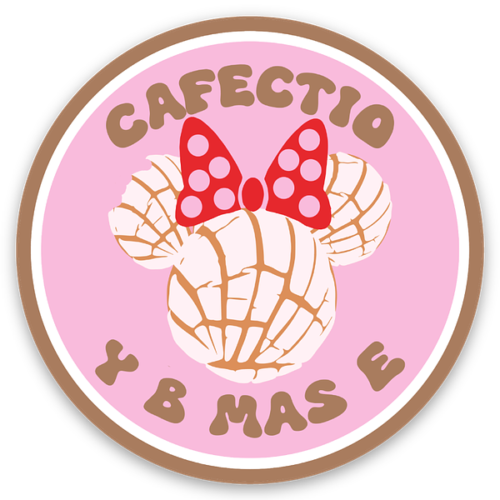 Cafecito y B Plus E Sticker