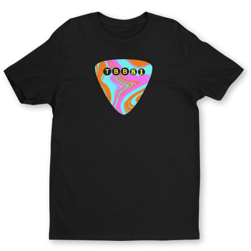 Psychedelic Guitar Pick T-Shirt