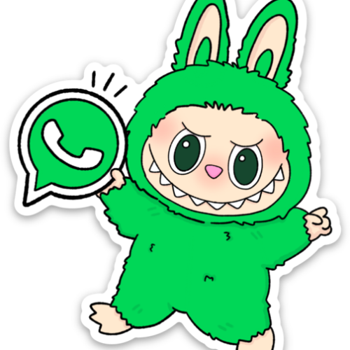 WhatsApp Monster Toy