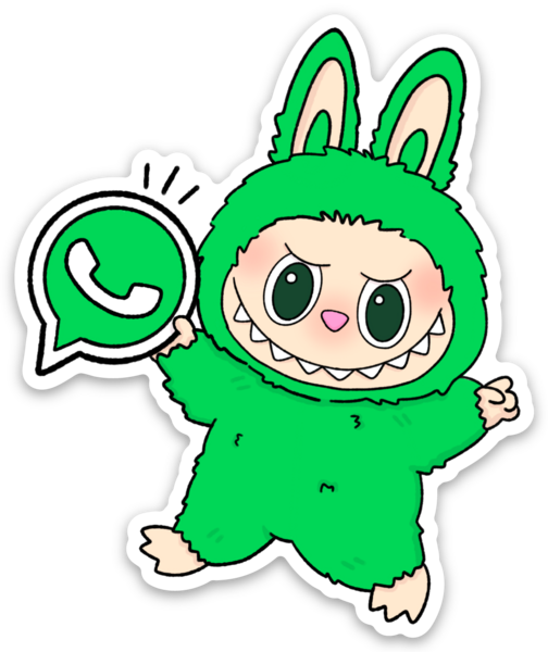 WhatsApp Monster Toy