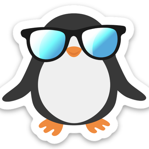 Penguin Wearing Sunglasses