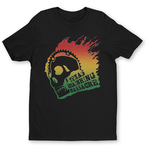 Texas Chainring Massacre Rasta Edition Bicycle Chainring