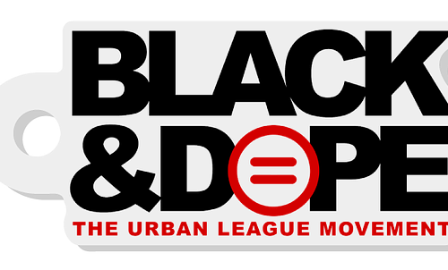 large-803.png Black and Dope Keychain