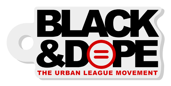 large-803.png Black and Dope Keychain