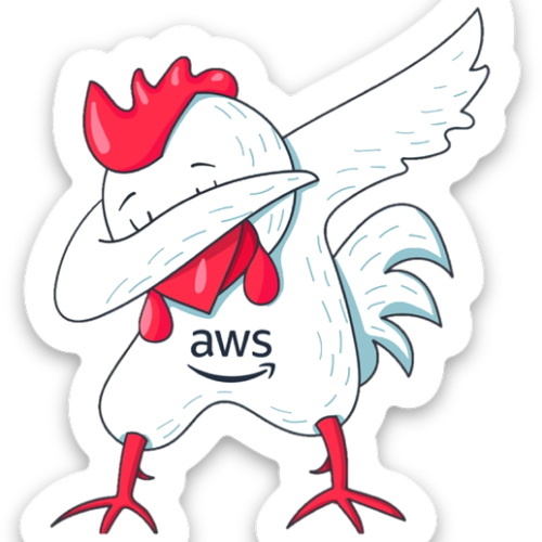 AWS GD24 Chicken Sticker