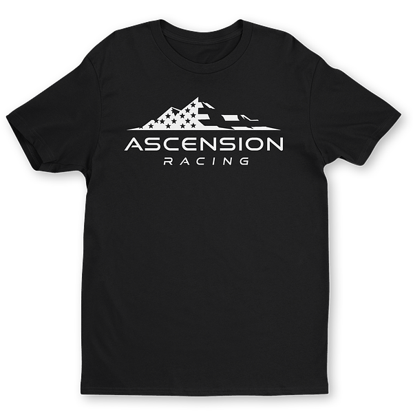 large-934.png Ascension Racing Black & White T-Shirt