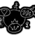 3 Circles Black Sticker | Multiplying Disciples