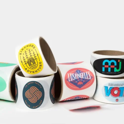 Oval labels