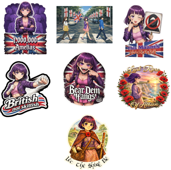 Amelia Sticker Pack 1