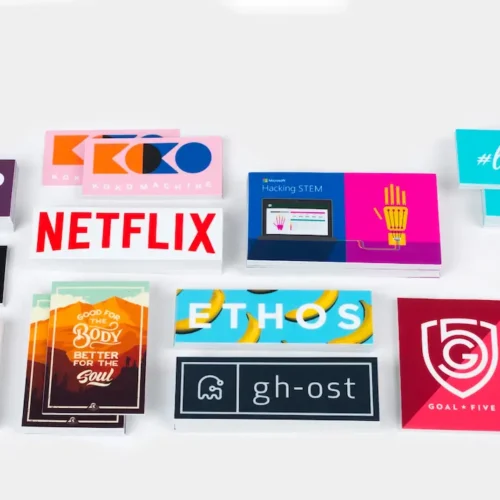 Rectangle stickers